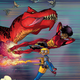 Devil Dinosaur, Ironheart, and Moon Girl on the cover of Moon Girl & Devil Dinosaur #15.